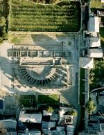 L'area del Teatro romano ripresa dall'alto