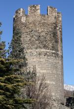 Torre del tratto di cinta muraria meridionale, detta “Bramafam” (via Bramafam)