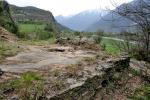 Montjovet - Montquert. Veduta generale del livello stradale romano