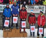 Podio Allievi 3° De Marco - 4° J.Bianquin