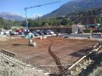 Realizzazione delle platea del terzo blocco di aule 03-09-2020