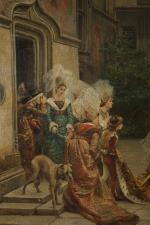 Ritorno di Terra Santa di Federico Pastoris (dipinto su tela)