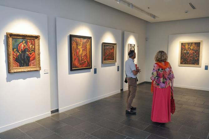 Espressionismo svizzero. 24 giugno 2022, inaugurazione della mostra al Museo Archeologico Regionale di Aosta.