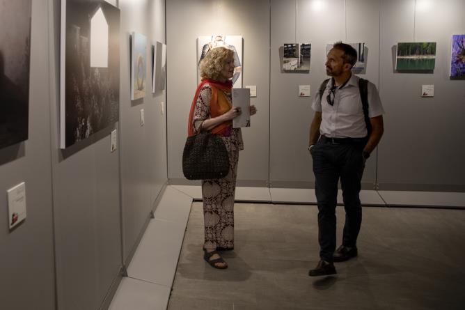 Concours photographique national Cult21. 8 juillet 2022, inauguration de l'exposition et remise des prix des photos sélectionnées à l'Hôtel des États d'Aoste.