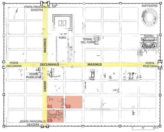 Plan d'Augusta Praetoria.