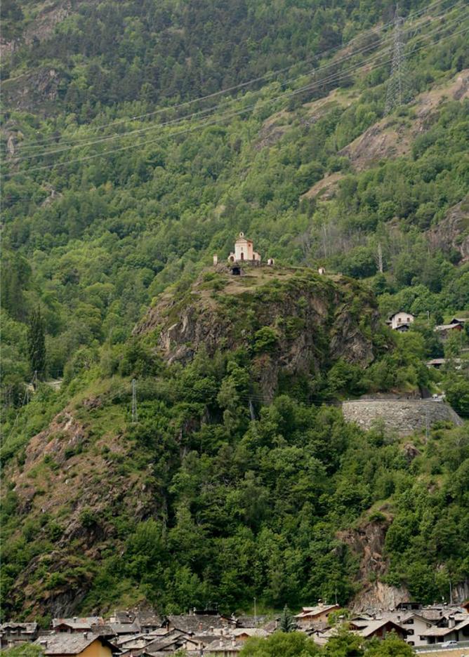 Arvier, hameau de Rochefort. Sanctuaire.