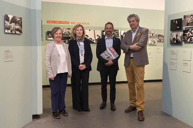 Venerdì 5 maggio 2023, inaugurazione presso il Centro Saint-Bénin di Aosta della mostra Robert Capa. L'opera, L'œuvre 1932-1954 a cura di Gabriel Bauret.