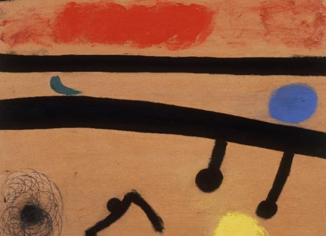 Joan Miró | Sans titre, détail © Fondation Pilar et Joan Miró Mallorca
