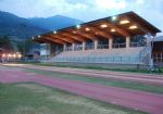 Nuove tribune per il campo di atletica Tesolin - Aosta