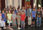 Il presidente della Regione Augusto Rollandin incontra i bambini bielorussi