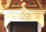 Castel Savoia, camino della sala da pranzo